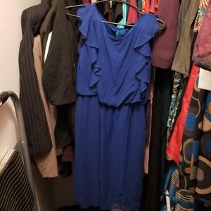 Gorgeous blue sleeveless dress